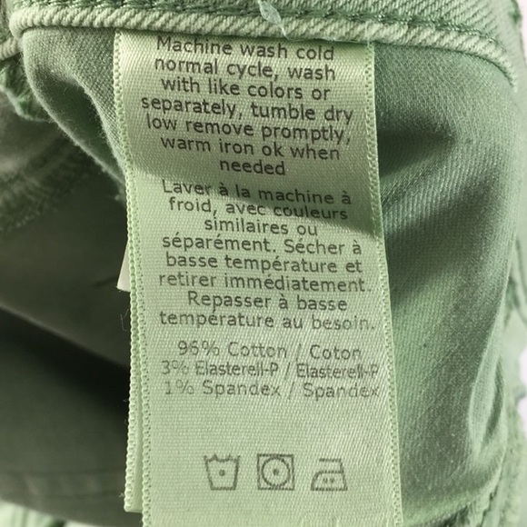 Sanctuary Nonconformist Button Fly Jeans Seamfoam GREEN SZ 31 NEW! - Picture 13 of 16